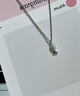 中國黃金（CHINA GOLD）S925銀項鏈女款百搭小眾小魚吊墜首飾情人節(jié)生日禮物送女友愛人 小魚項鏈 曬單實拍圖
