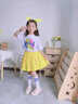 雷姆汀六一兒童啦啦隊演出服幼兒園服裝舞蹈舞蹈班小學(xué)生運動(dòng)會(huì )班服表演 心女/綠短袖+白裙子+綠頭巾+藍襪 130 曬單實(shí)拍圖