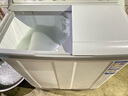 海爾（Haier）10公斤大容量半自動(dòng)雙缸洗衣機(jī)家用雙品質(zhì)電機(jī)超凈洗洗脫分離家電國家以舊換新雙缸XPB100-729S 【雙桶】大容量+颶風(fēng)水流729S旗艦款 曬單實(shí)拍圖