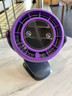 磐宙桌面小風(fēng)扇電風(fēng)扇宿舍辦公室夾子風(fēng)扇USB充電小型便攜式搖頭風(fēng)扇臺式壁掛空氣循環(huán)風(fēng)扇2025新款 【APP款】戴森紫+自動(dòng)搖頭+充插兩用 超長續(xù)航可搖頭大風(fēng)力多檔調(diào)節(jié)電風(fēng)扇戶外扇 曬單實(shí)拍圖
