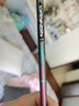 李寧（LI-NING）羽毛球拍雷霆小鋼炮全碳素進攻型超輕高磅單拍黑色4U 已穿線 曬單實拍圖