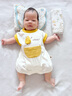 莫爾兔 嬰兒定型枕頭嬰兒0到6個(gè)月新生硅膠枕糾正頭型矯正寶寶防偏頭枕 曬單實(shí)拍圖