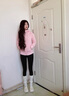 Jeep吉普包頭拖鞋女厚底外穿休閑一腳蹬防滑時尚軟底沙灘涼鞋廚師鞋 卡其色 36-37 標準運動鞋碼 曬單實拍圖