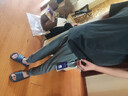羅蒙冰絲褲子男夏季薄款運(yùn)動(dòng)男褲直筒寬松大碼彈力休閑褲男士長褲 【兩條裝】黑色直筒+深灰束腳 2XL (建議130-150斤) 曬單實(shí)拍圖