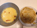 安井 桶裝手抓餅 蔥香味 2250g 25片  家庭裝蔥油餅煎餅 速食早餐面點 曬單實拍圖