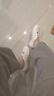 拔佳（Bata）珍妮軟酪2025春秋季商場(chǎng)新通勤百搭軟底開(kāi)車(chē)瑪麗珍鞋ALI43CA5 白色 36 曬單實(shí)拍圖