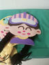 奇純編辮子練習幼兒園早教環(huán)創(chuàng  )編織手工diy材料中大班操作生活區玩具 早教編辮子【運動(dòng)女孩款】 曬單實(shí)拍圖