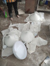 亦夏（YIXIA）現(xiàn)代簡約吊燈工業(yè)風(fēng)餐廳店鋪商用理發(fā)店單頭健身房飯店吊燈罩外殼 42cm烤漆白色{送30瓦led燈泡 曬單實(shí)拍圖