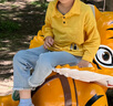 G.DUCKKIDS童裝男童秋裝套裝2024新款中大童小童洋氣兩件套兒童春款男孩潮衣 黃色上衣+藍(lán)色牛仔褲 150 (參考年齡10-11歲)碼(參考 曬單實(shí)拍圖
