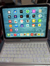 doqo可旋轉ipad9妙控鍵盤(pán)保護套適用pro11寸air11蘋(píng)果5平板4電腦10代8觸控一體mini7藍牙6鼠標套裝12.9 【標配】銀白色 適用iPad 10/11代 曬單實(shí)拍圖
