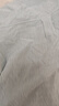 她享她享短袖襯衫女圓領(lǐng)氣質(zhì)通勤襯衣小衫捏褶設(shè)計(jì)短袖上衣女 T52S016 湖藍(lán) L 曬單實(shí)拍圖