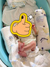 babycare嬰兒糖果安撫枕多功能哄睡側睡靠背檔枕0-6歲 食夢獸淺黃40*12 曬單實拍圖