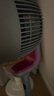 艾美特（AIRMATE）“紫天鵝”空氣循環(huán)扇電風(fēng)扇負(fù)離子凈化32檔直流變頻家用遙控定時落地扇3D自動搖頭電扇 RD70 曬單實拍圖