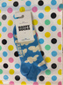 Happy Socks襪子女男襪春夏款薄荷曼波云朵襪短襪 晴空云朵 1雙 M 36-40 曬單實(shí)拍圖