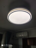惠普普瑞護眼LED隱形扇葉餐廳遙控調(diào)光一體吊扇風扇燈中山燈具包安裝 曬單實拍圖