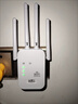 wifi信號(hào)放大器增強(qiáng)接收擴(kuò)展穿墻王網(wǎng)絡(luò)5g千兆wifi6中繼家用雙頻 1200M【4天線加速300%】全屋覆蓋 曬單實(shí)拍圖