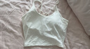 帛芮吊帶背心女內搭夏季薄款打底短款美背文胸一體帶胸墊外穿無(wú)袖內衣 曬單實(shí)拍圖