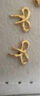 周大生復(fù)購補(bǔ)貼黃金耳飾女足金蝴蝶結(jié)計(jì)價(jià)耳釘送女友生日禮物1.17g 曬單實(shí)拍圖