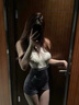樊蕾情趣內(nèi)衣性感OL裝秘書制服誘惑包臀裙純欲睡衣女后媽裙jk黑絲套裝 火辣秘書OL制服約會戰(zhàn)袍（無襪） 均碼（80-120斤） 曬單實(shí)拍圖