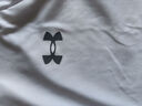 安德瑪（UNDERARMOUR）短袖T恤男 25夏季新款運(yùn)動(dòng)服跑步健身訓(xùn)練打底衫彈力透氣圓領(lǐng)T恤 【彈力快干】【Tech面料】白色 L (175/96A) 曬單實(shí)拍圖
