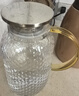 【耐高溫】米粒泡茶壺耐熱高溫大容量涼白開(kāi)高硼硅玻璃家用 1500ml 曬單實(shí)拍圖
