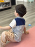 Teenie Weenie Kids小熊童裝24夏季款男寶寶大口袋休閑束腳長褲 淺卡其色 110 cm 曬單實(shí)拍圖