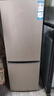 海爾（Haier）小型電冰箱兩門(mén)二門(mén)冷藏冷凍宿舍出租房家用雙開(kāi)門(mén)節能省電小容量 國家補貼以舊換新182升 【182升級款】二級節能+直冷省電冰箱 曬單實(shí)拍圖