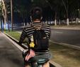 朱爾雙肩包女2025年新款輕便牛津布雙肩背包時(shí)尚大容量旅行包通勤背包 曬單實(shí)拍圖