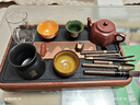 京東京造茶具配件 茶道六君子套裝功夫茶具福順黑檀實木茶針養(yǎng)壺筆茶夾 曬單實拍圖