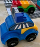 糖米兒童大顆粒汽車包積木城市交通百變拼插玩具3-6歲男孩女孩 曬單實(shí)拍圖