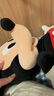 迪士尼（Disney）經(jīng)典米奇米妮毛絨玩偶玩具大號公仔抱枕生日七夕情人節(jié)女生禮物 米奇紅色大號 曬單實(shí)拍圖