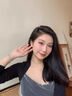 中國黃金（CHINA GOLD）足銀手鏈女海洋之心手串小眾設(shè)計(jì)飾品七夕情人節(jié)送女朋友生日禮物 【炫彩藍(lán)】足銀海洋之心手鏈+玫瑰禮盒 曬單實(shí)拍圖