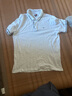 TOMMY JEANS【潮流鑲邊】25夏季男裝純棉珠地網(wǎng)眼商務(wù)翻領(lǐng)短袖T恤POLO20745 白色YBL L 曬單實(shí)拍圖