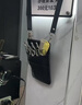 途尊剪刀包發(fā)型師專(zhuān)用美發(fā)工具包斜挎腰掛剪發(fā)包剪刀腰包剪刀收納包包 黑色 曬單實(shí)拍圖