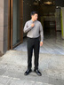 羅蒙一等品莫代爾無(wú)痕襯衫男高級感夏季商務(wù)免燙襯衣2025新款抗皺寸衫 灰色 XL （130-145斤） 曬單實(shí)拍圖