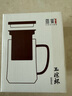 雅集茶具玉琮錘紋泡茶杯茶水分離玻璃杯辦公室喝茶杯子個(gè)人木蓋杯子 曬單實(shí)拍圖