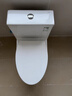 惠達（HUIDA）小戶型馬桶家用大沖力虹吸式衛(wèi)生間節(jié)水防臭靜音坐便器6379N 1級水效 納米釉面 HDC6379N連體 400MM 曬單實拍圖