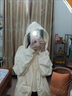 萱莉莉女童衛(wèi)衣套裝新款洋氣早秋衛(wèi)衣外套休閑褲兩件套初中女生衣服套裝 C1-01杏色外套開衫+灰褲【春秋款】 160 （M）碼【建議90-105斤】 曬單實拍圖