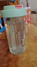 COOKSS水杯塑料杯大容量運動水杯男女戶外健身水杯帶濾網(wǎng)600ml 曬單實拍圖