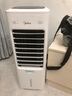 美的（Midea）空調(diào)扇制冷 冷風(fēng)機冷風(fēng)扇強力冷氣機家用加水冰晶制冷氣扇客廳臥室辦公室省電蒸發(fā)加濕降溫水冷扇 【新款】負(fù)離子凈化+語音控制-AAI10FS 曬單實拍圖