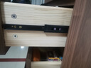 CUERO DESIGN英國品牌實(shí)木斗柜收納柜臥室客廳簡(jiǎn)約邊柜儲物柜胡桃色五斗柜柜子 長(cháng)80cm-五斗柜【橡膠木高腳款】 曬單實(shí)拍圖