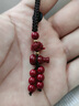 紅砂葫蘆紅沙錢袋子朱砂福袋掛件吊墜鑰匙扣生肖聚財本命年 紅砂葫蘆掛件 曬單實拍圖