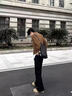 凌泊怪獸實(shí)驗(yàn)室柳葉彎刀牛仔褲腿粗屁股大胖男生顯瘦直筒彈力微喇褲子 黑色升級(jí)款 【高彈力高質(zhì)量】 4XL (190) 適合180-195斤 曬單實(shí)拍圖