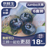 京鮮生 國產(chǎn)藍莓 6盒18mm+裝 125g/盒 生鮮水果 源頭直發(fā) 包郵 曬單實拍圖