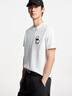 杰克·瓊斯（JACK&JONES）男裝25年短袖T恤男士夏季棉質(zhì)涼感圓領(lǐng)潮流休閑卡通熊貓印花半袖 A06本白色 常規(guī) M 175 曬單實拍圖