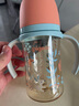 貝親（Pigeon）PPSU雙把手防脹氣奶瓶240ml 叢林小兔 M號(hào)奶嘴 3月+ AA218 曬單實(shí)拍圖