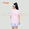 安踏兒童短袖T恤夏裝男女大小童吸汗速干休閑百搭tA372429101 曬單實(shí)拍圖