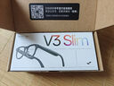 雷鳥【雷鳥超級(jí)新品】RayNeo V3 Slim AI拍攝智能眼鏡 藍(lán)牙眼鏡 鏡架款非平光鏡 玄黑 曬單實(shí)拍圖