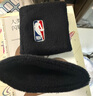 NBA官方運動(dòng)籃球護腕男女運動(dòng)吸汗透氣防扭傷護手腕高彈防護運動(dòng)配飾 黑色 F 曬單實(shí)拍圖