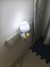 督牌遙控小夜燈語音插座一體式床頭燈主臥室睡眠嬰兒喂奶柔和護眼臺燈 語音白:3面插孔+7擋色溫【百褶】 曬單實拍圖